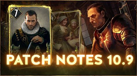 gwent patch|Patch Notes 10.5 .